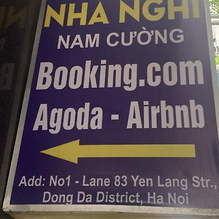 هانوي Nam Cuong Motel - Phong Don Co Cua So Thoang Mat Khep Kin - Thang May المظهر الخارجي الصورة