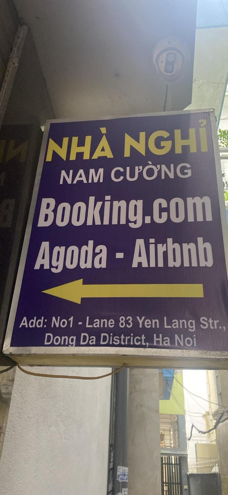 هانوي Nam Cuong Motel - Phong Don Co Cua So Thoang Mat Khep Kin - Thang May المظهر الخارجي الصورة